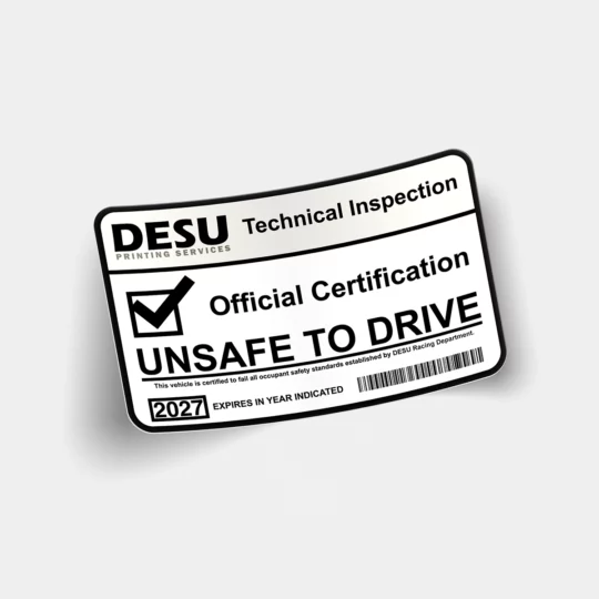DESU 2026 tech inspection